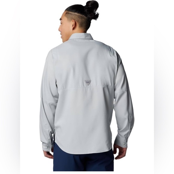 Columbia Men’s PFG Tamiami Long Sleeve Shirt Sz XL UPF 40 Fishing Lightweight - Picture 2 of 15